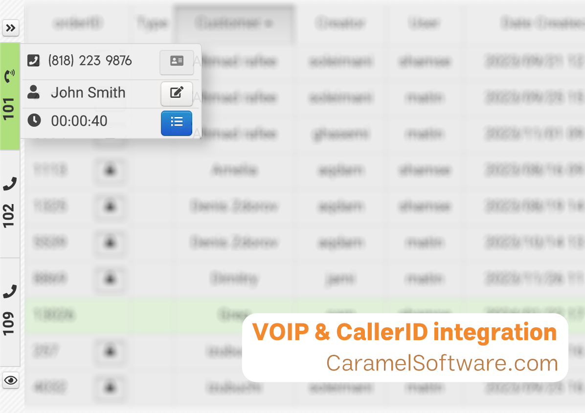 caller ID and VOIP System